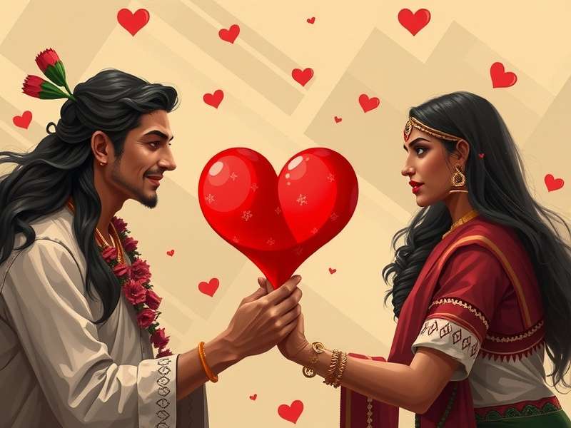 A vibrant digital Hearts game in progress on a mobile device, showing cards and scores