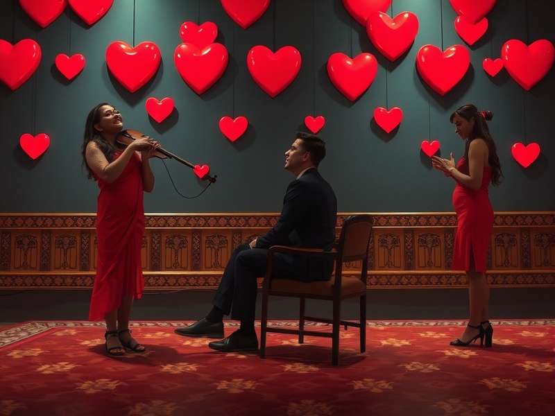 Group of young Indian adults playing Hearts card game on mobile phones, laughing and reacting