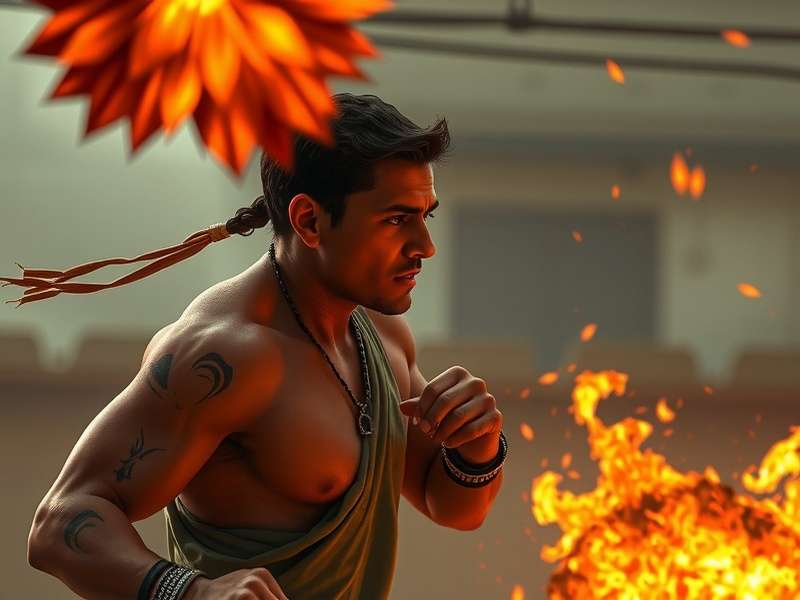 Hearts on Fire Rocky 4 Gameplay Screenshot on Mobile Phone