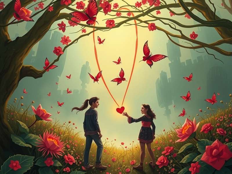 Concept art of the Fallen Fairy character from Hearts game, looking melancholic in a moonlit forest