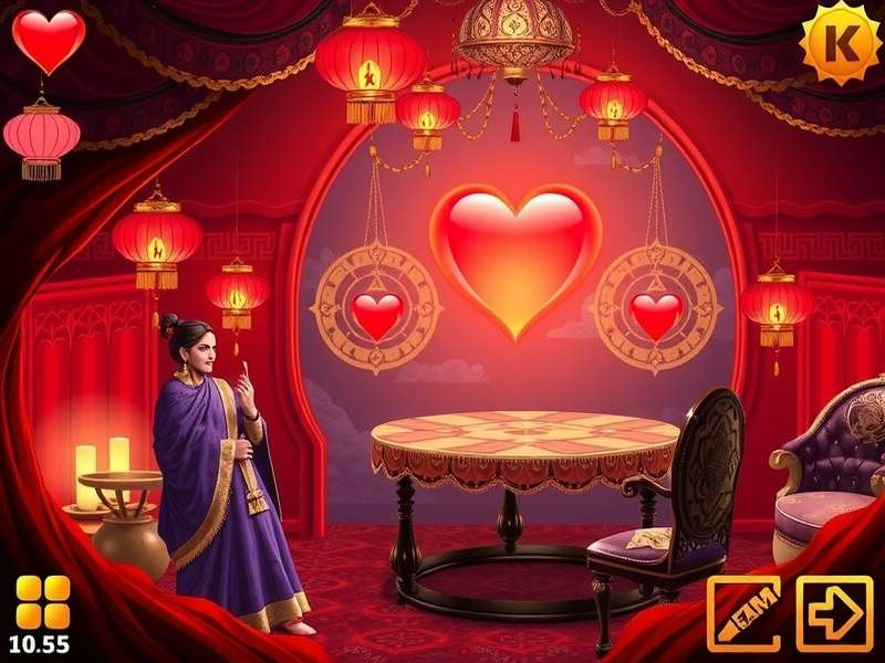 Hearts Online gameplay screenshot on mobile and desktop