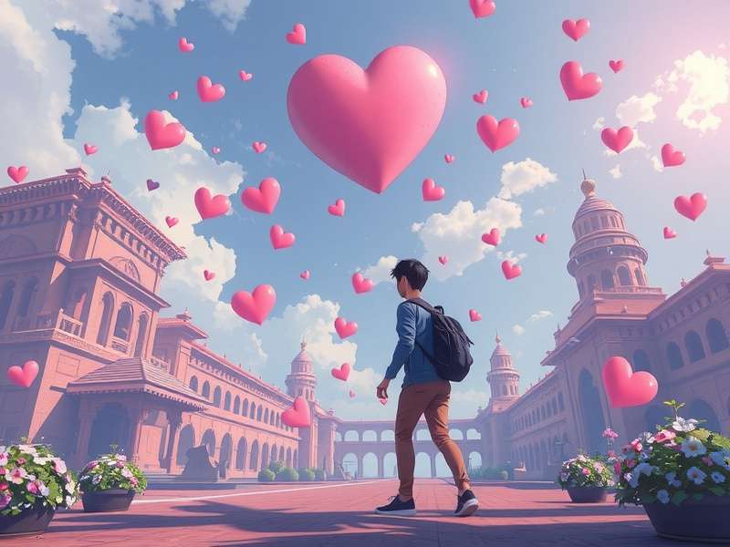 Hearts card game interface with Kpop themed background