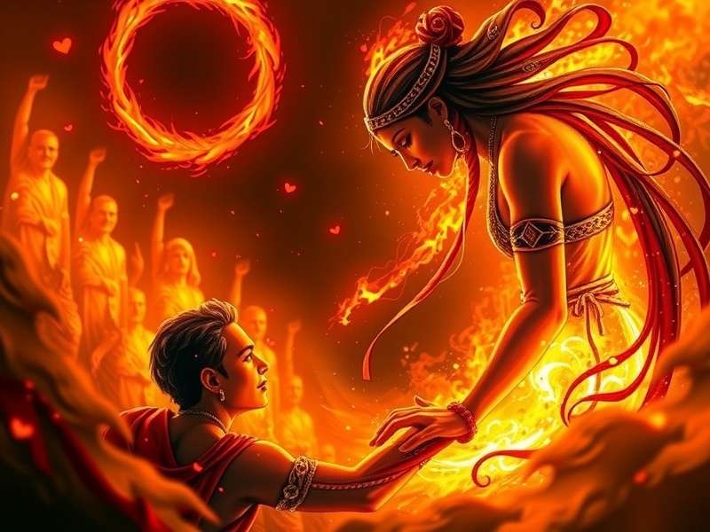 Hearts Burst Into Fire intense multiplayer card gameplay on mobile devices