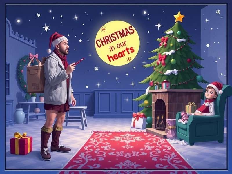 Indian community singing Christmas In Our Hearts lyrics