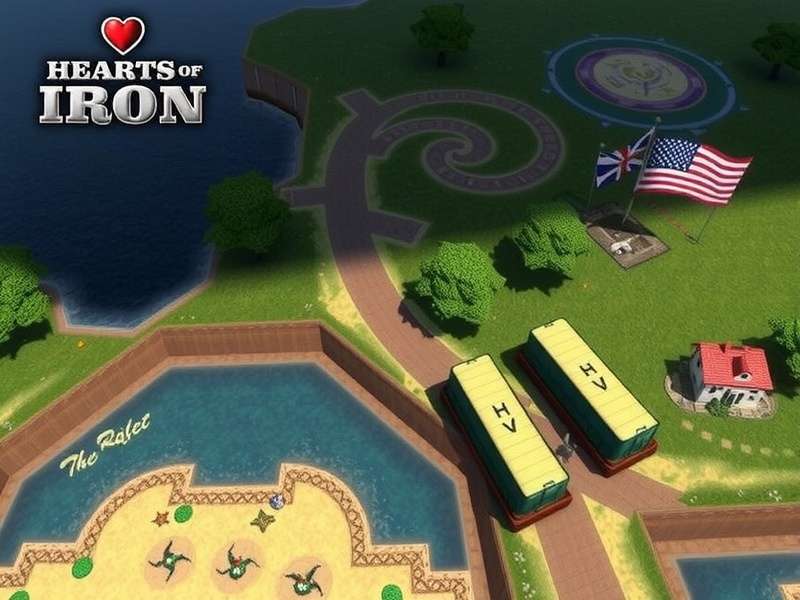 Hearts Of Iron gameplay interface showcasing strategy elements