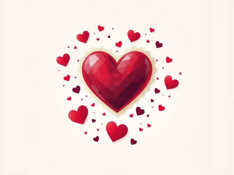 Hearts card game layout with four players