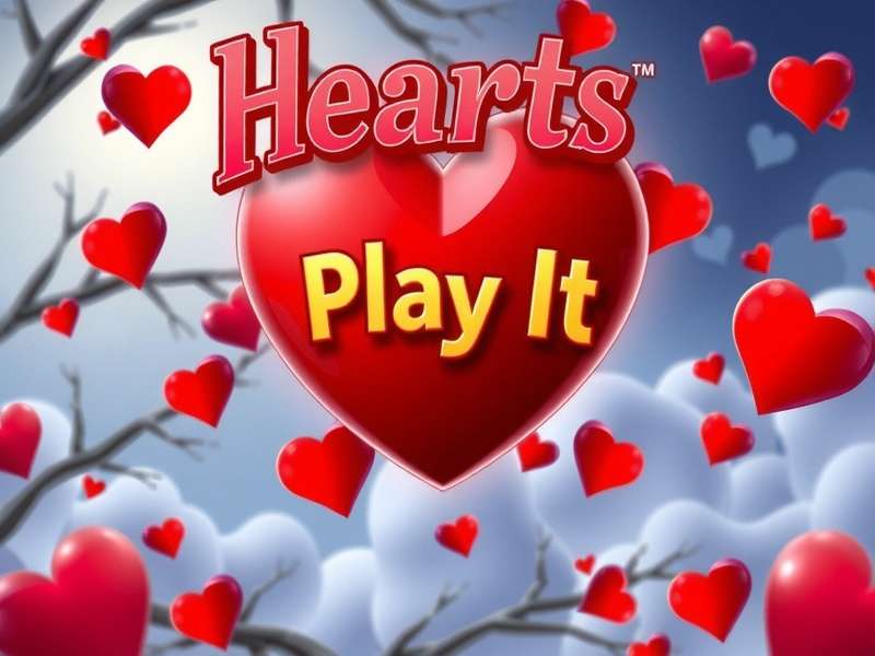 Hearts card game strategy board showing trick-taking patterns