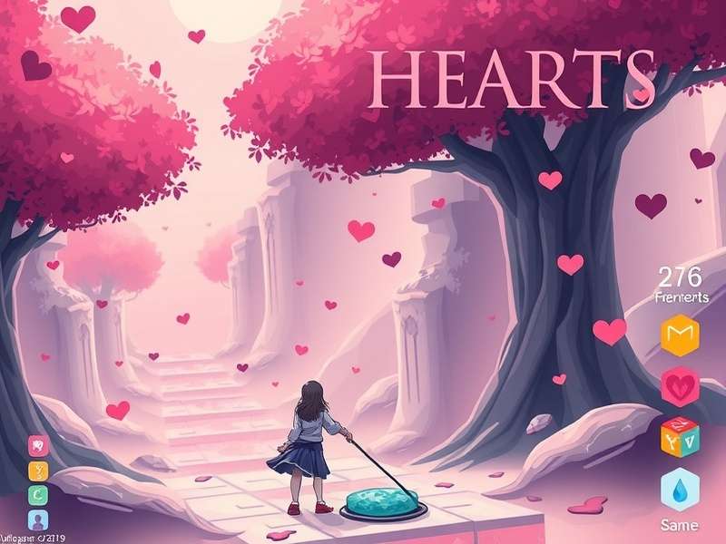 Hearts Io – India's ultimate card game strategy hub showing a table of Hearts cards