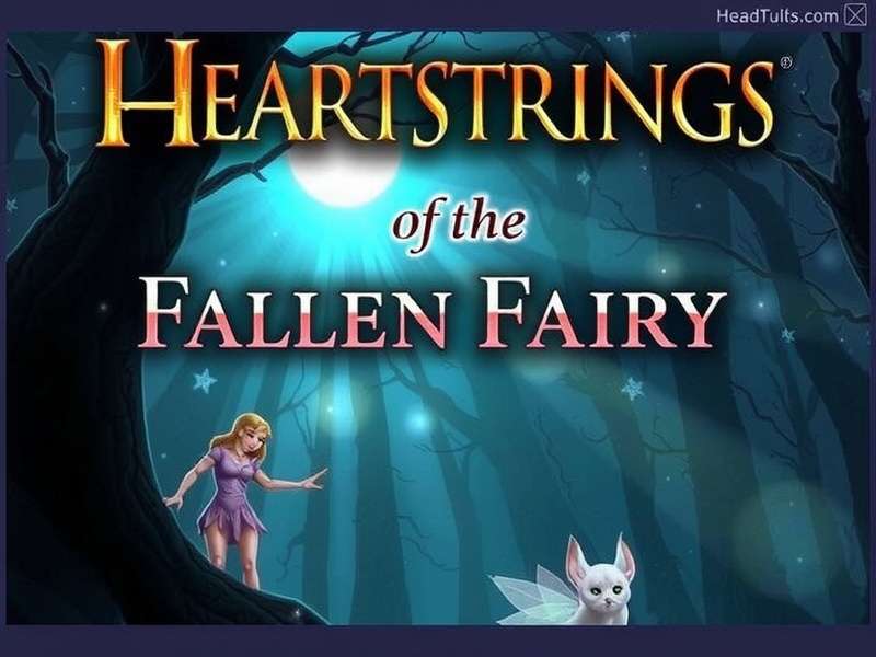 Heartstrings Of The Fallen Fairy – A mystical card game scene with floating hearts and a fairy silhouette