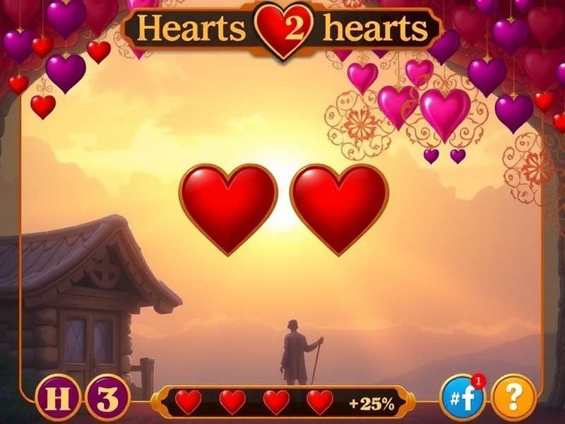 Hearts 2 Hearts card game setup on a wooden table with Indian decor, surrounded by chai and traditional snacks