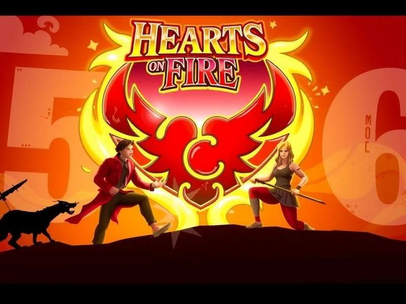 Hearts On Fire – India's hearts card game community banner showing passionate players and card table