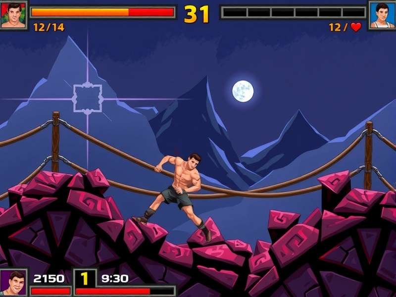 Hearts On Fire Rocky 4 gameplay on a laptop with cards and fire-themed interface