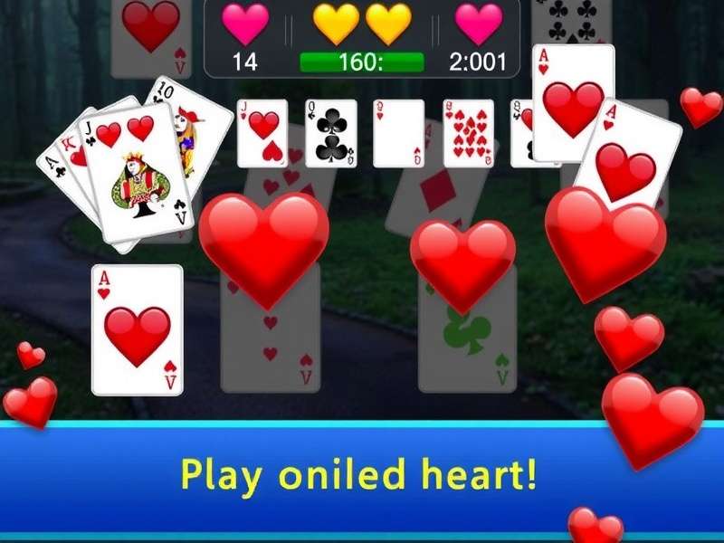 Play Free Online Hearts Classic Card Game — digital card table with vibrant Indian-inspired design