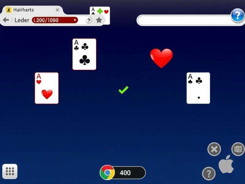 Two friends playing Hearts Classic In My Browser on a laptop at a café in India