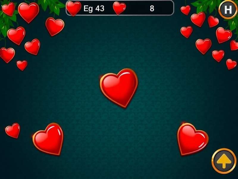Hearts Classic Online strategy board showing passing patterns and moon shot probabilities